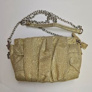 Apt. 9 Gold Wristlet/crossbody Bag